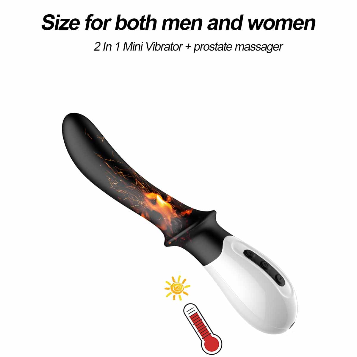 Pelepas 2 In 1 G Spot Vibrator Massager Men Prostate Toy Clitoris Stimulation Waterproof Adult Anal Plug Toy