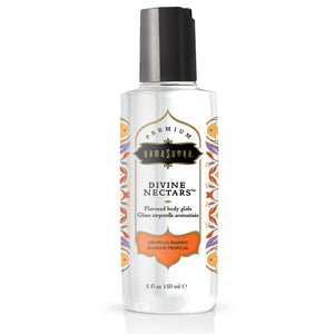 Divine Nectars Flavored Body Glide - Tropical Mango - 5 Fl Oz. 150Ml