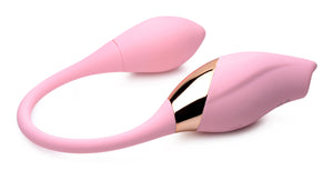 Shegasm 8X Tandem Plus Silicone Suction Clit  Stimulator And Egg
