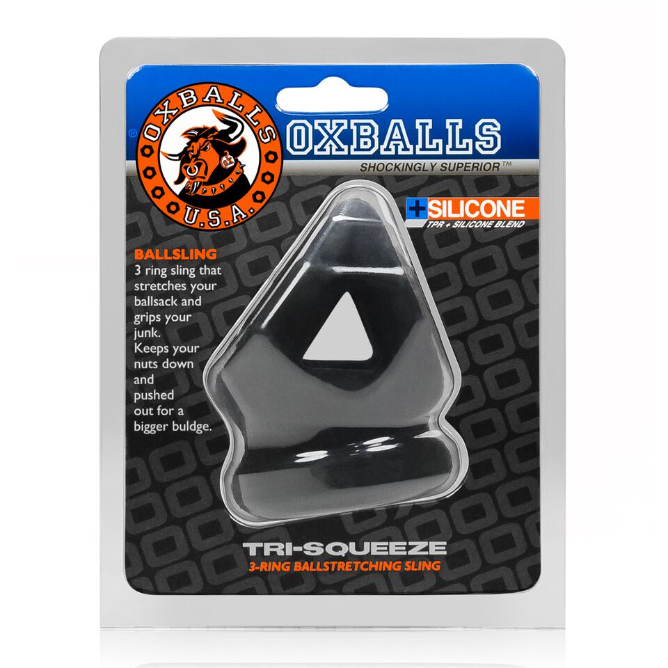 Oxballs Tri-Squeeze Sling&Stretcher Blk