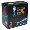Rock Candy Honey Spoons Male Sexual Supplement-Black Cherry Display Of 24