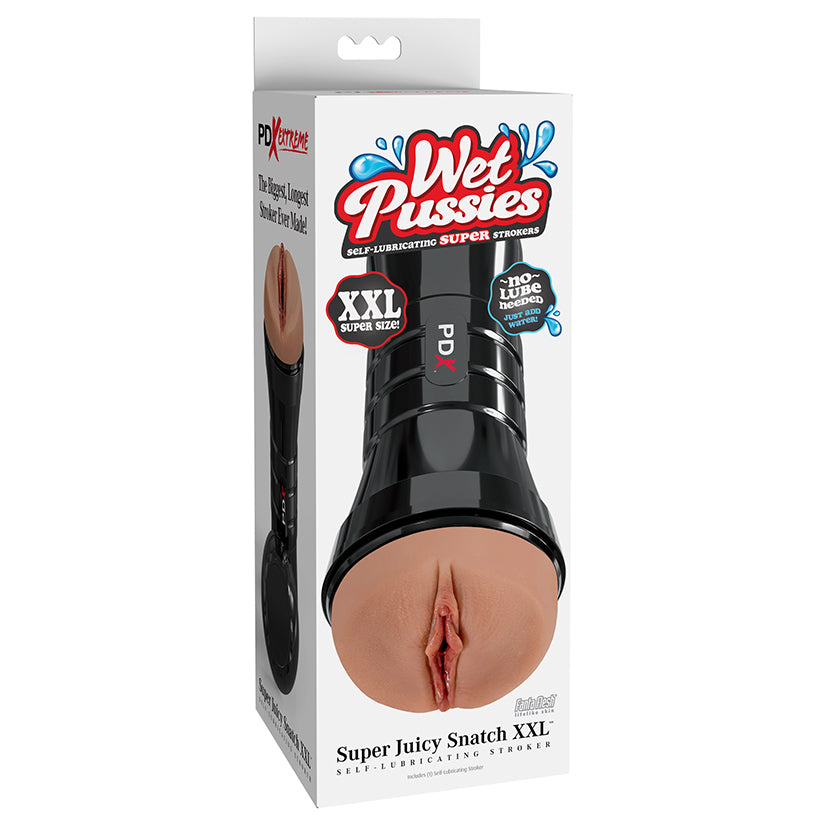 Pdx Extreme Wet Pussies Super Juicy Snatch Xxl-Brown