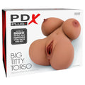 Pdx Plus Big Titty Torso-Tan [Drop Ship Only]