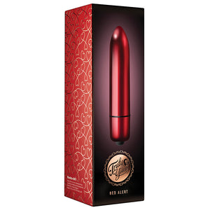 Rocks-Off Truly Yours 120Mm 10 Speed Bullet-Red Alert