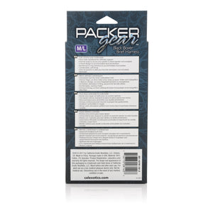 Packer Gear Boxer Brief Harness  - Medium/Large - Black