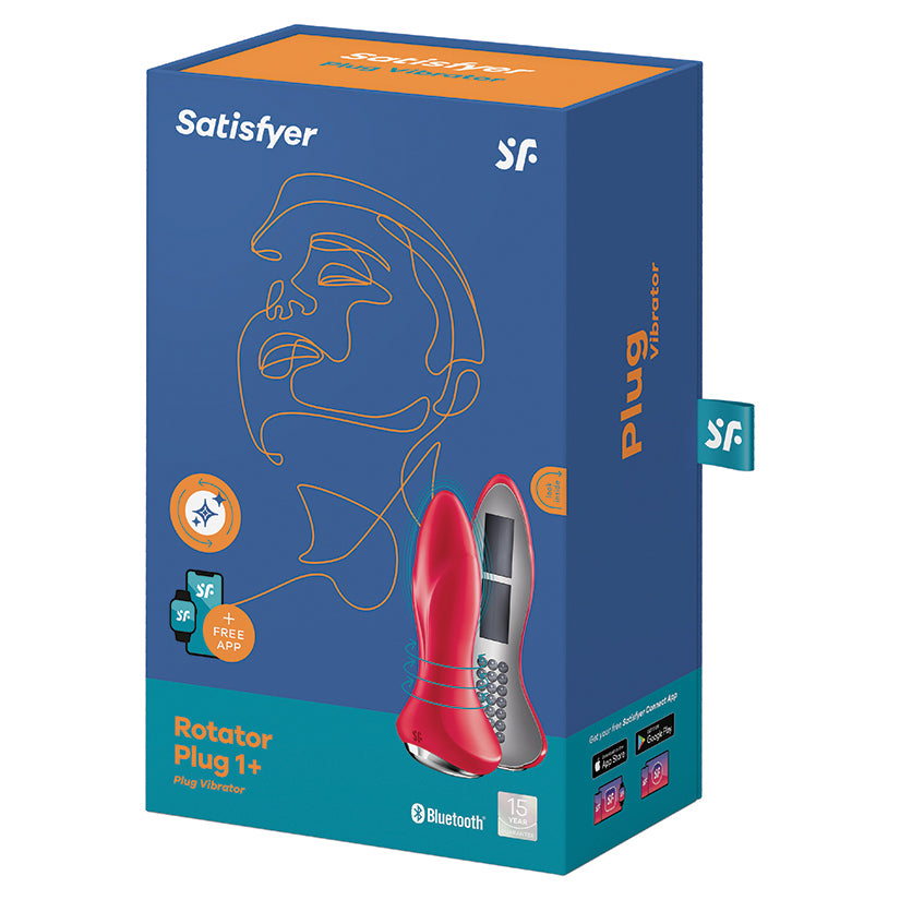 Satisfyer Rotator Plug 1 Red