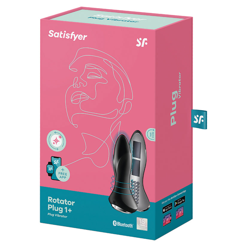 Satisfyer Rotator Plug 1 Black