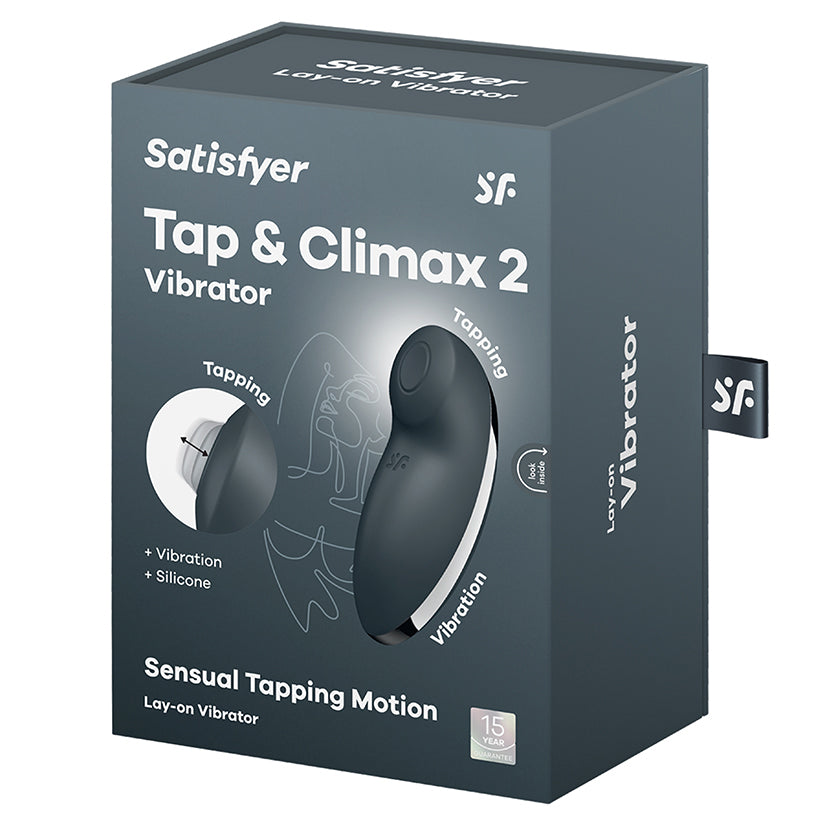 Satisfyer Tap And Climax 2-Grey