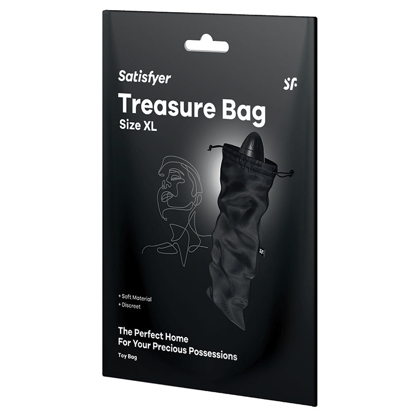 Satisfyer Treasure Bag Xl-Black