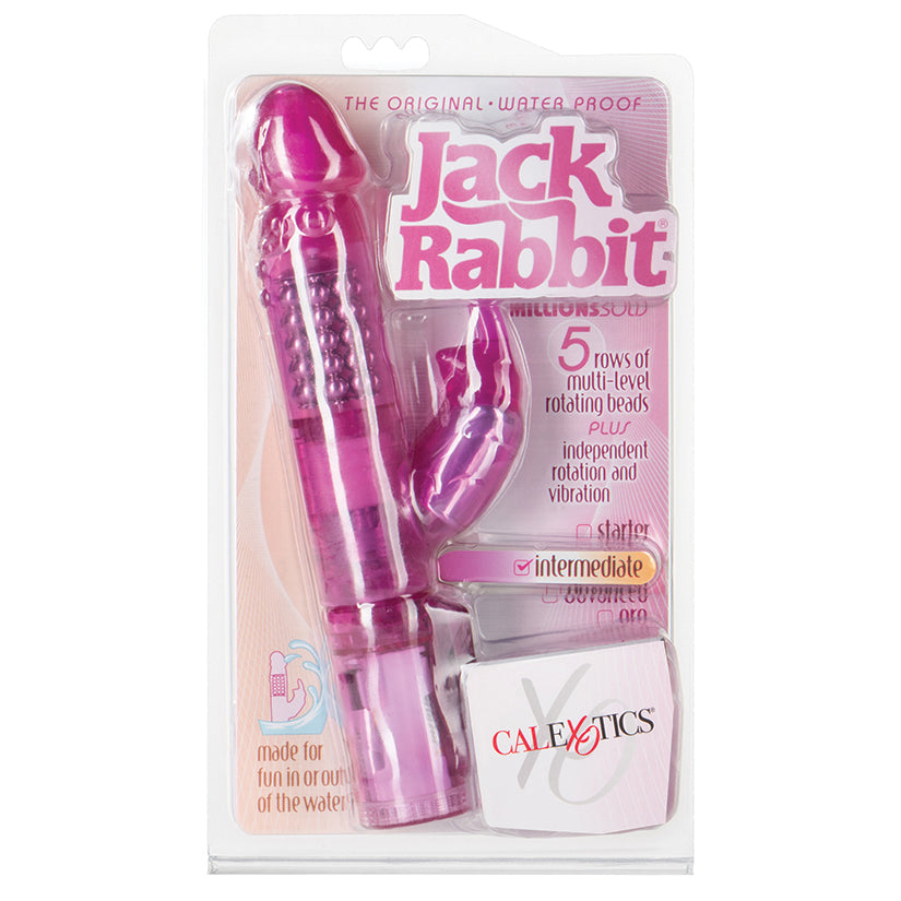 The Original Waterproof Jack Rabbit 5 Rows-Pink 4.75''