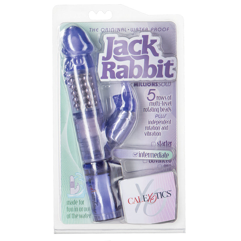 The Original Waterproof Jack Rabbit 5 Rows-Purple 4.75''