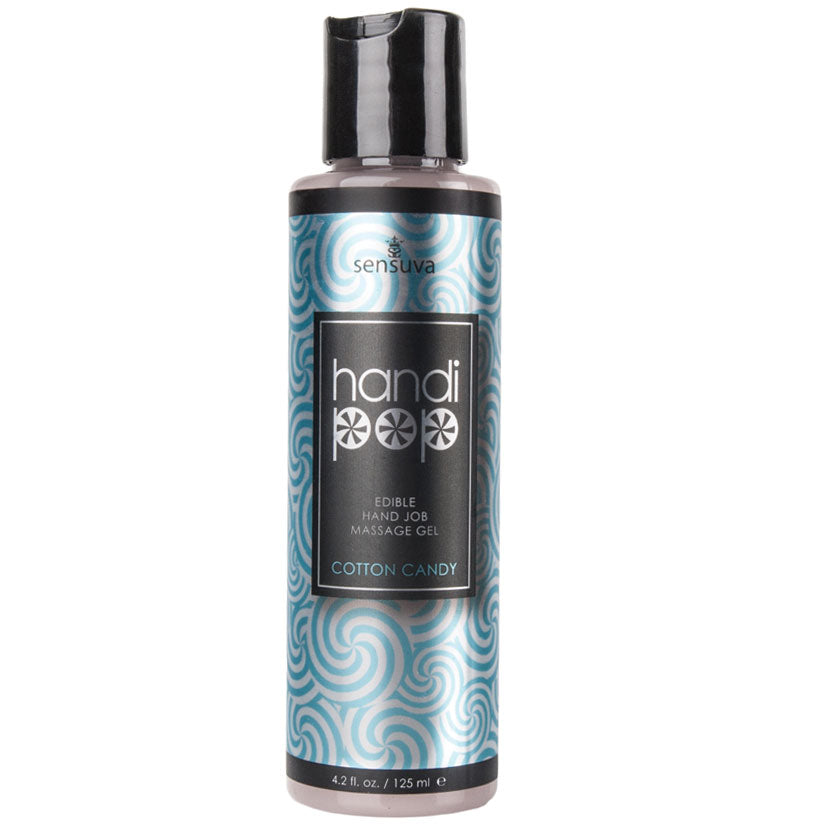 Sensuva Handi-Pop Hand Job Massage Gel-Cotton Candy 4.2Oz