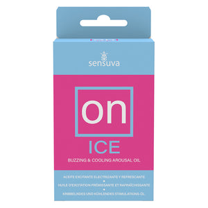 Sensuva On Ice Arousal Oil 5Ml Bottle Medium Box