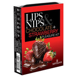 Sensuva Lips And Nips Pleasure Kit Chocolate Strawberry