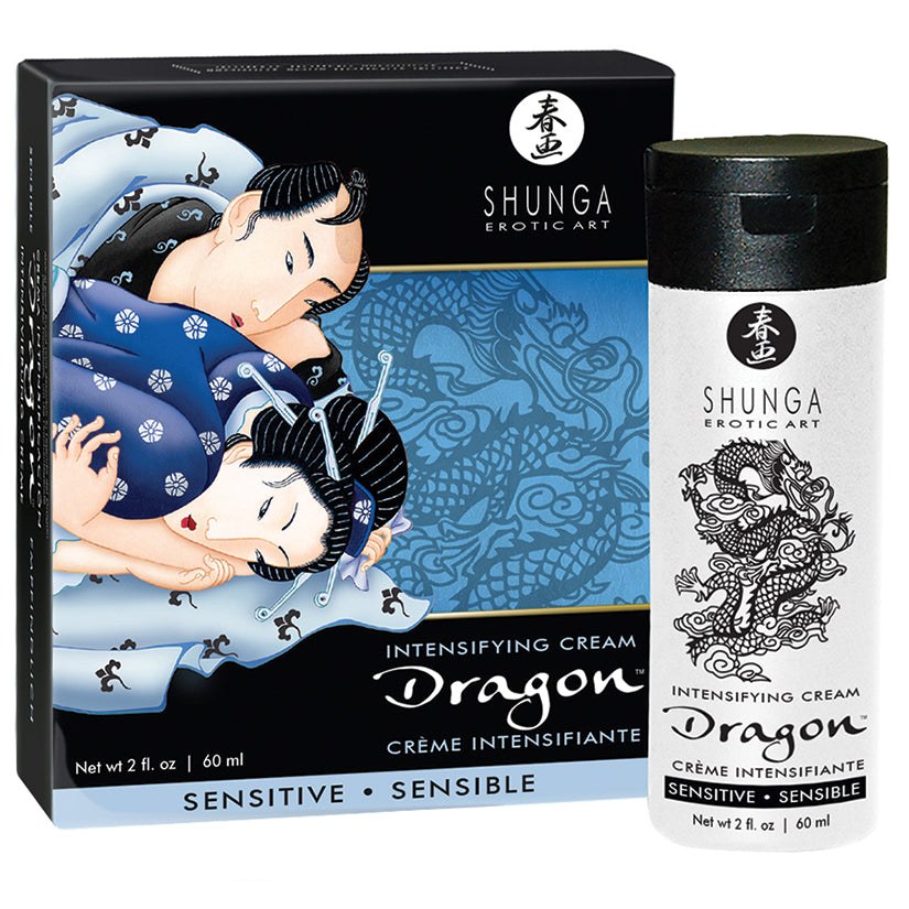 Shunga Dragon Intensifying Cream-Sensitive 2Oz