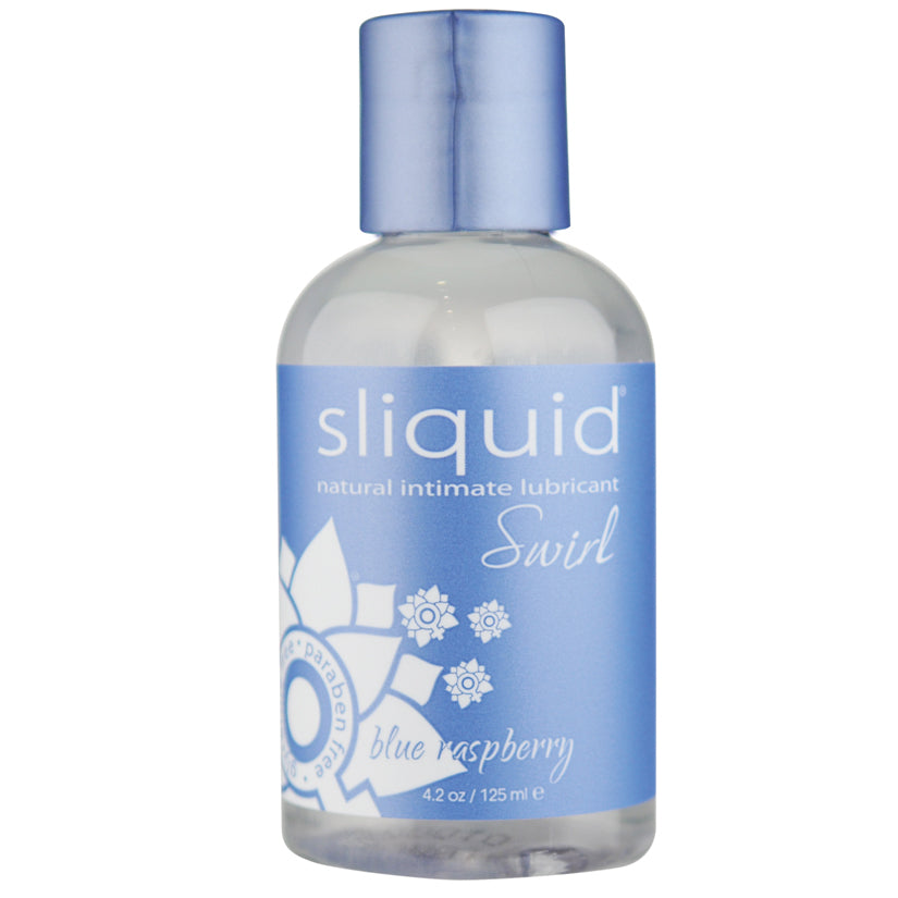 Sliquid Swirl Intimate Glide-Blue Raspberry 4.2Oz