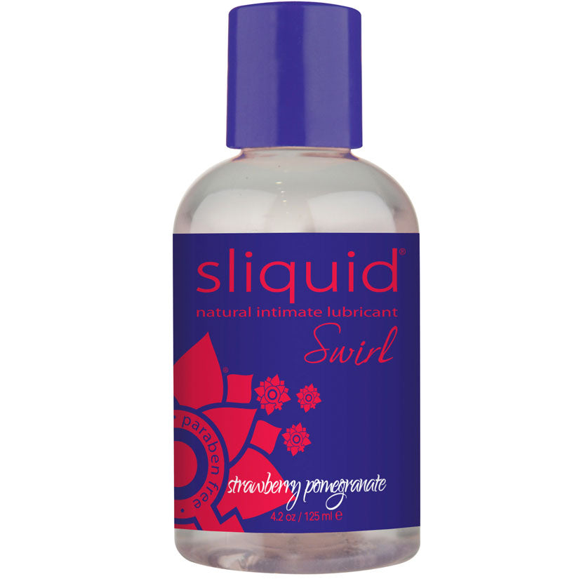 Sliquid Swirl Intimate Glide-Strawberry Pomegranate 4.2Oz