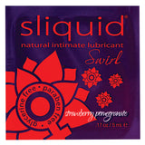 Sliquid Swirl Foil Packet-Strawberry Pomegranate .17Oz
