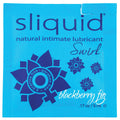 Sliquid Swirl Foil Packet-Blackberry Fig .17Oz