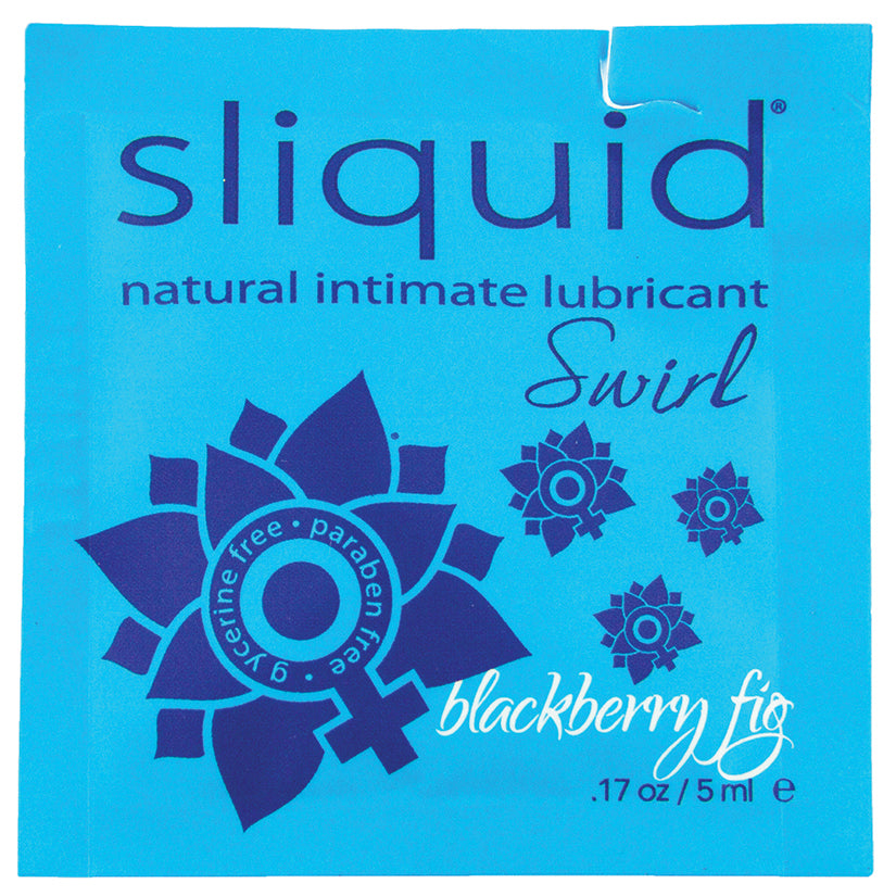 Sliquid Swirl Foil Packet-Blackberry Fig .17Oz