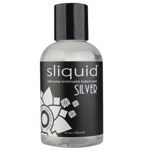 Sliquid Silver Enhanced Silicone Lube 4.2Oz