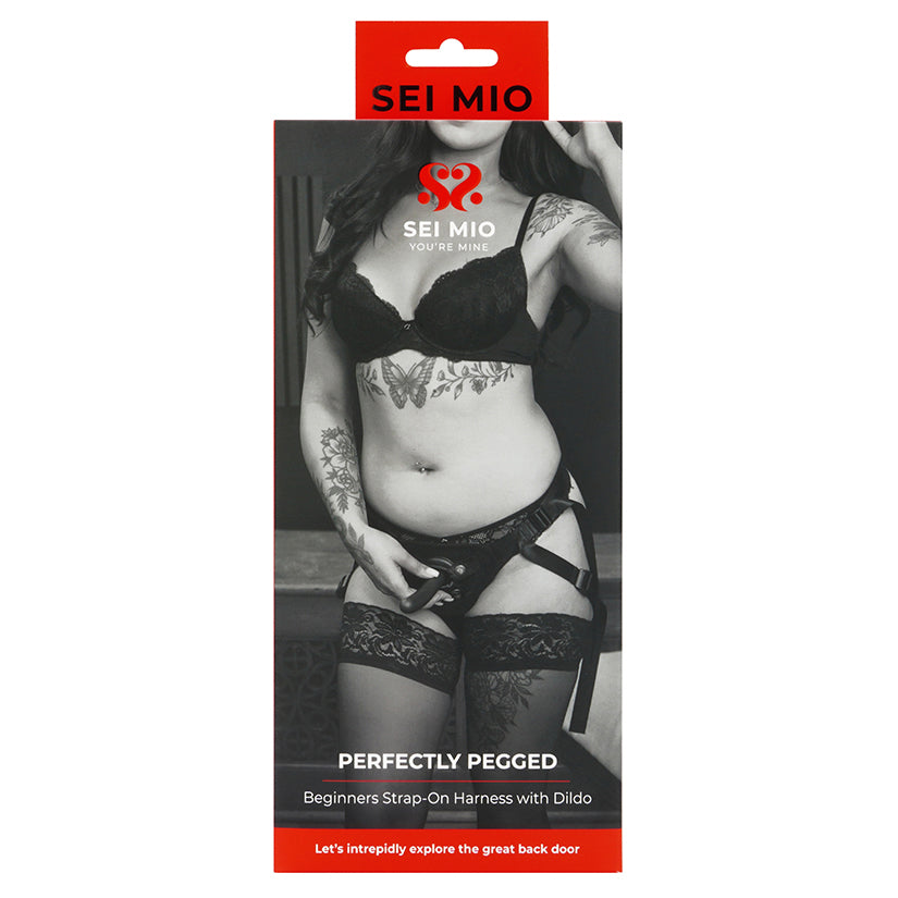 Sei Mio Perfectly Pegged Beginners Strap-On Harness With Dildo