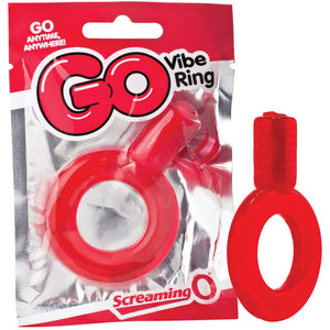 Screaming O Go Vibe Ring-Red
