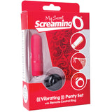 Screaming O My Secret Remote Control Panty Vibe-Red