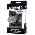 Screaming O My Secret Bullet And Ring For Him-Black
