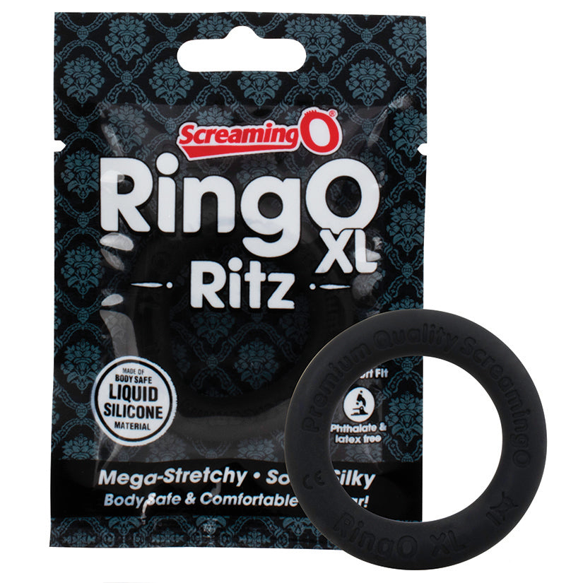 Screaming ''O'' Ringo Ritz C-Ring Xl-Black