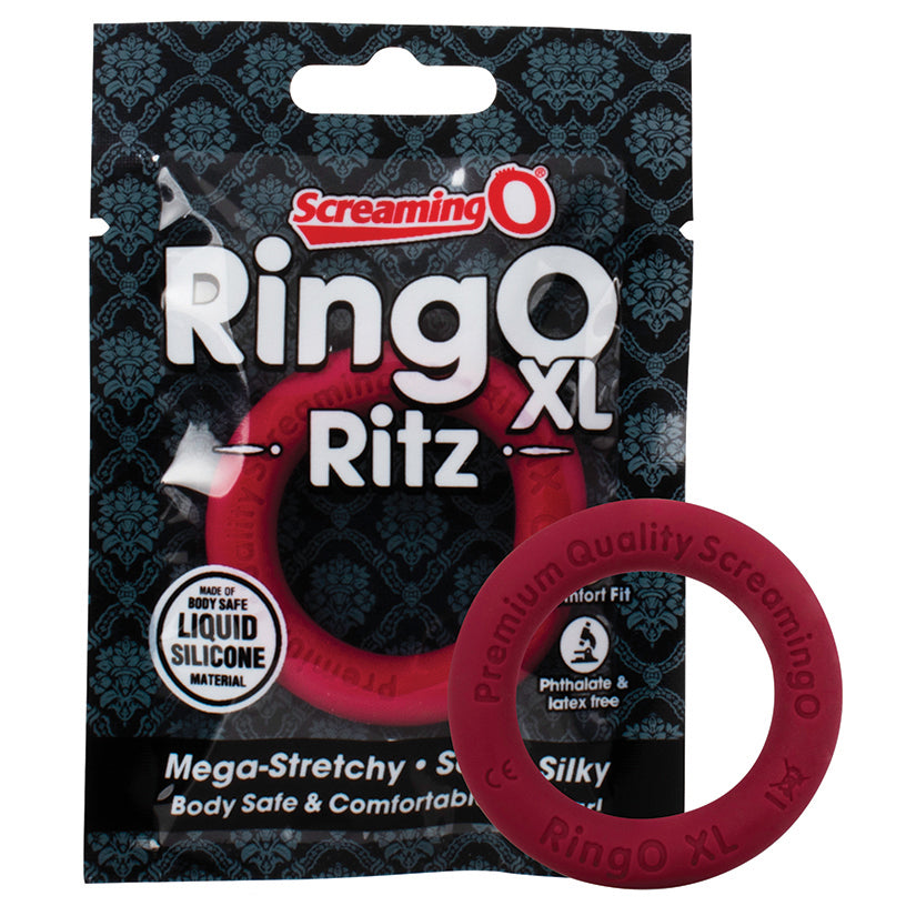 Screaming ''O'' Ringo Ritz C-Ring Xl-Red