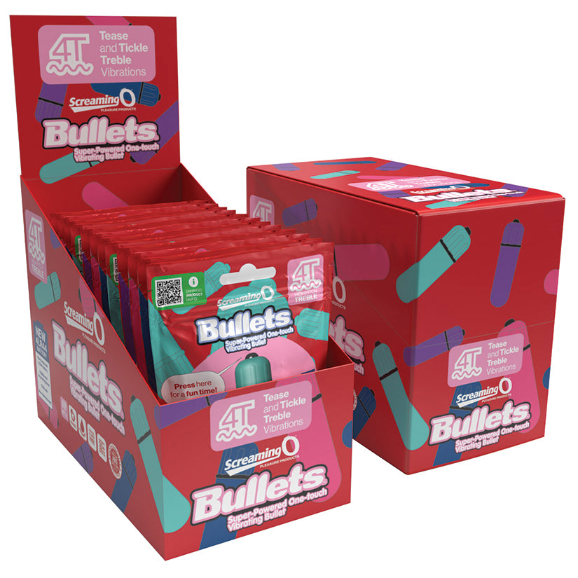 Screaming O 4T Bullet Pop Display Box Of 12