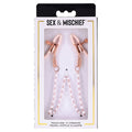 S&M Peaches N Creame Pearl Nipple Clamps