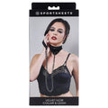 Velvet Noir Collar & Leash