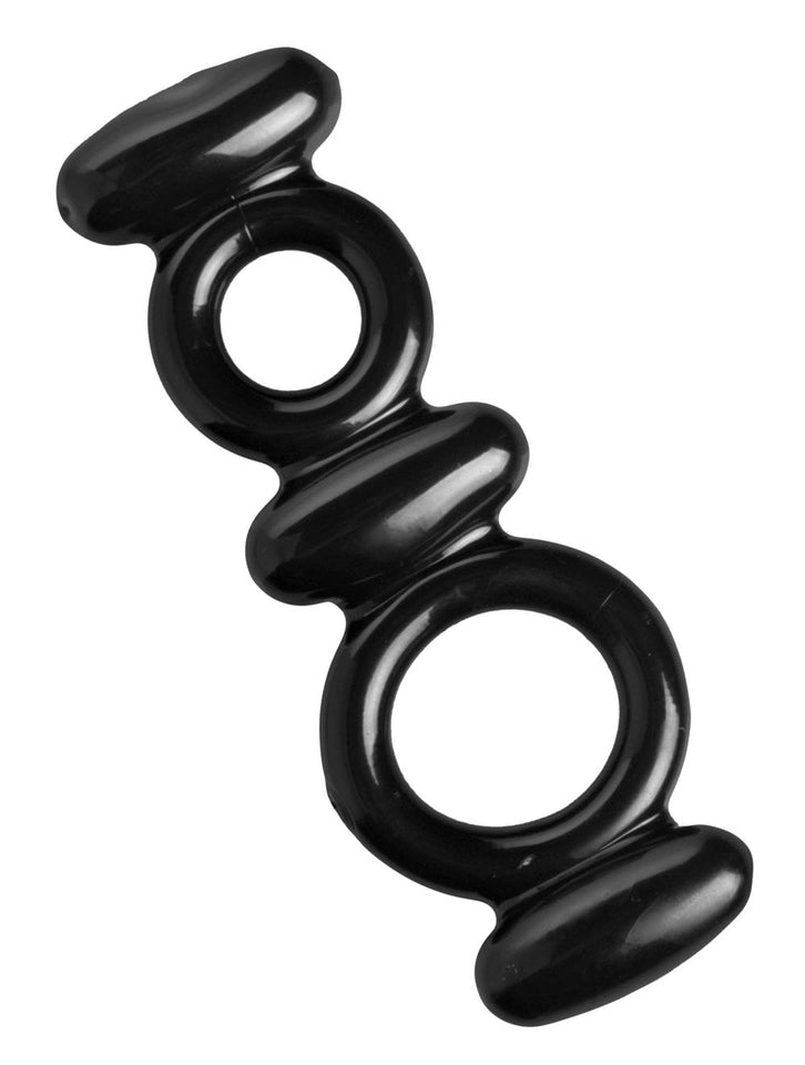 Trinity Vibes Dual Stretch To Fit Cock And Ball Ring