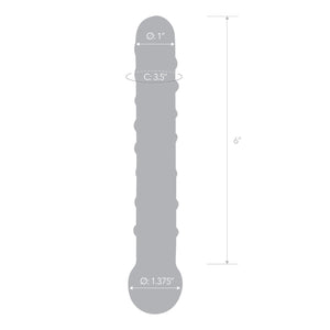 Glas Callisto Clear Glass Dildo