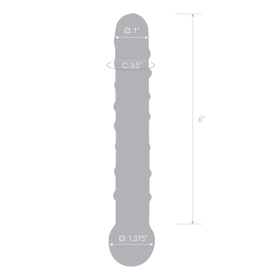 Glas Callisto Clear Glass Dildo