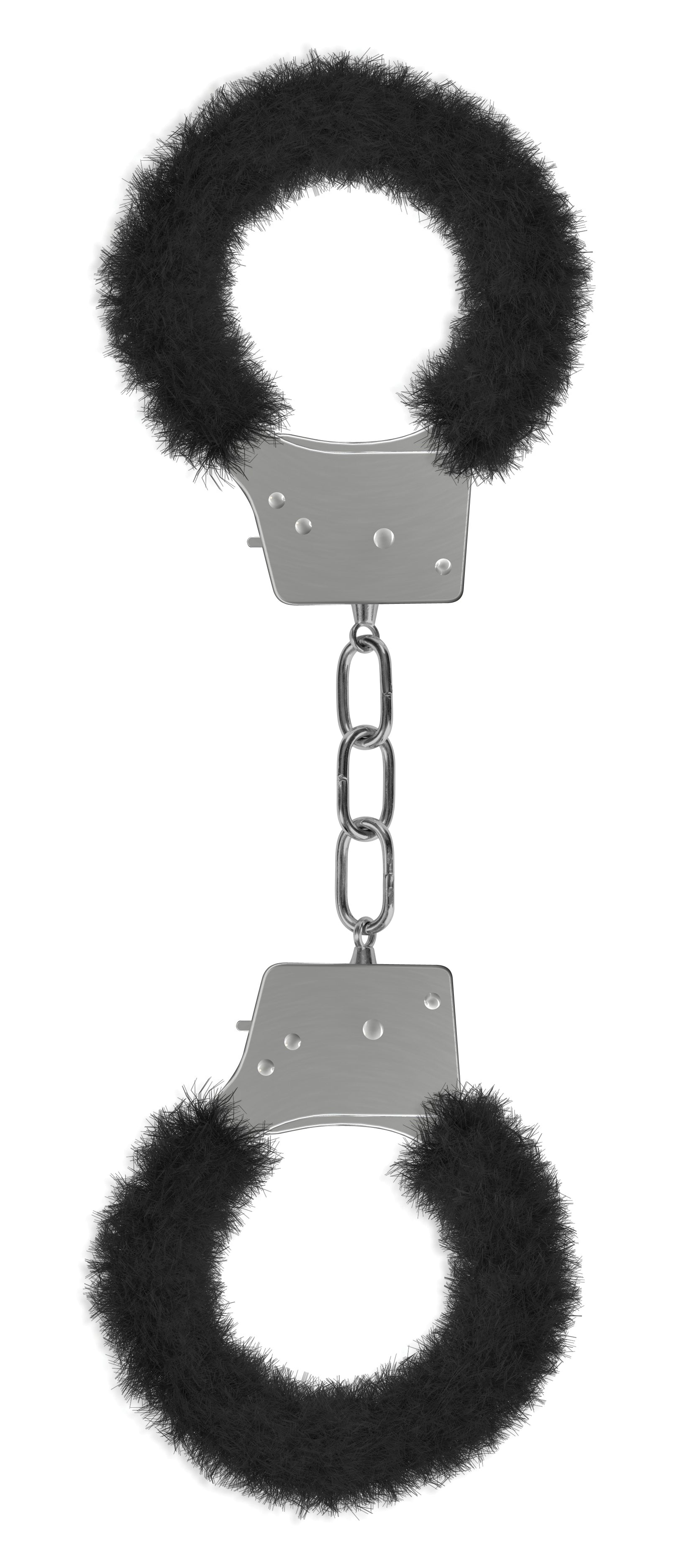 Beginner'S Furry Handcuffs - Black