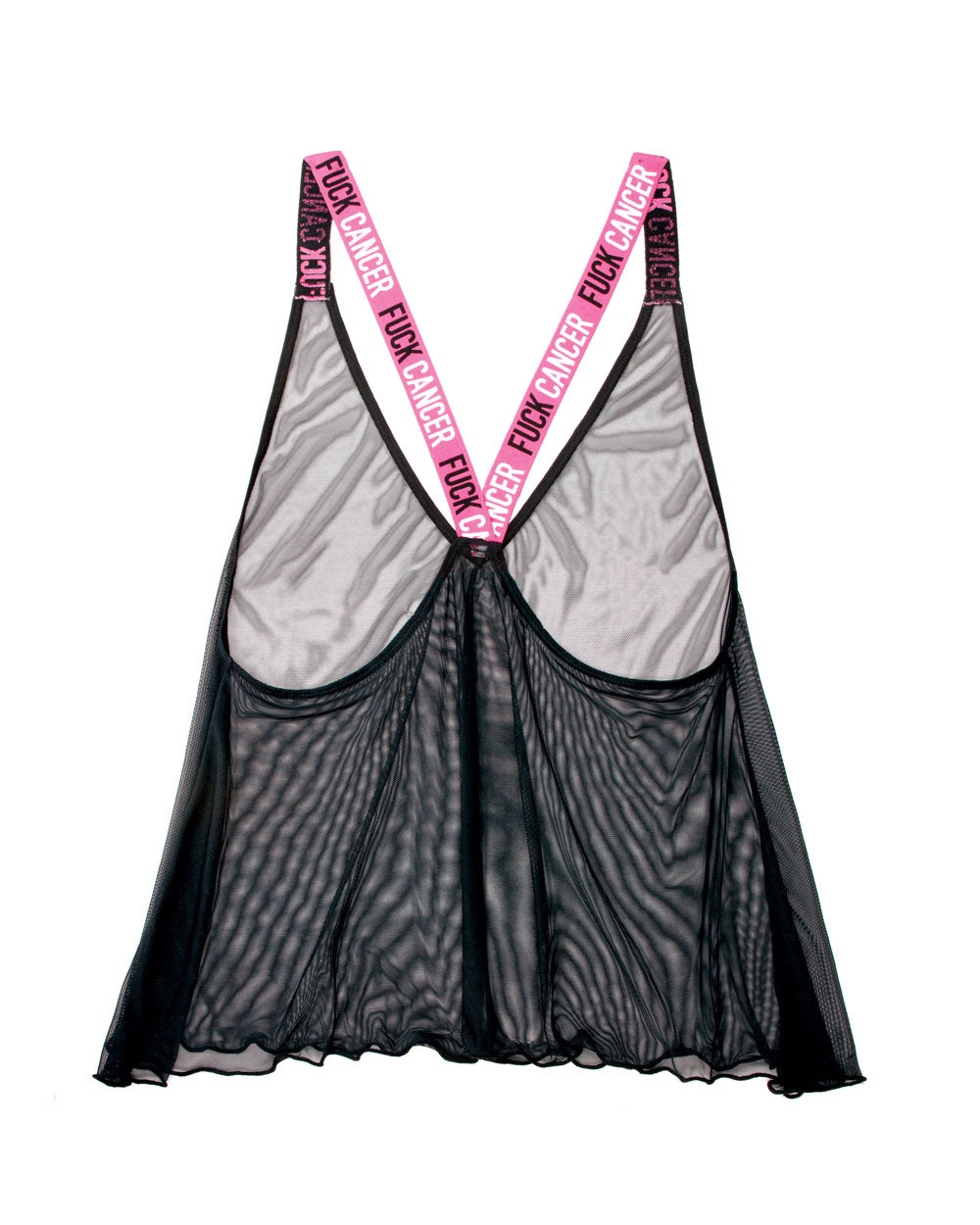 Fuck Cancer Tank Top - Black - Lxl