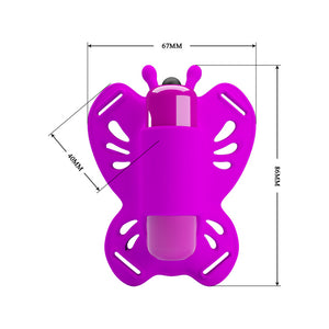 Pretty Love Sloane Battery Powered Clit Stim -  Fuchsia