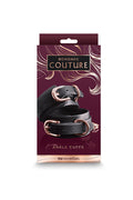 Bondage Couture - Ankle Cuffs - Black