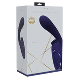 Vive Gen Triple G-Spot Vibrator With Pulse Wave-Purple