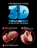 King Cock Plus 6.5In Trip Den Ck W/Bal T