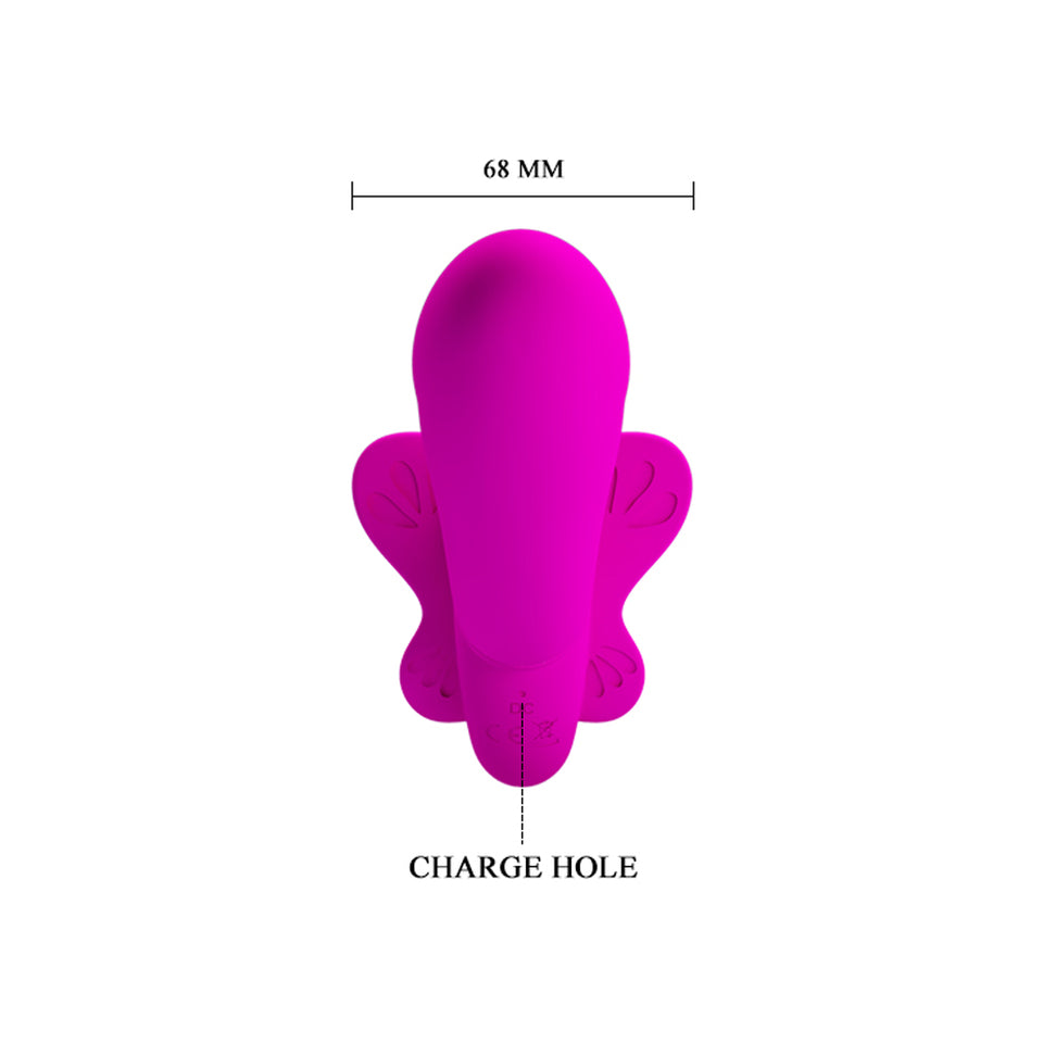 Pretty Love Valerie Strapless Strap On - Fuchsia