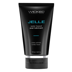 Wicked Jelle Waterbased Anal Lubricant 4Oz
