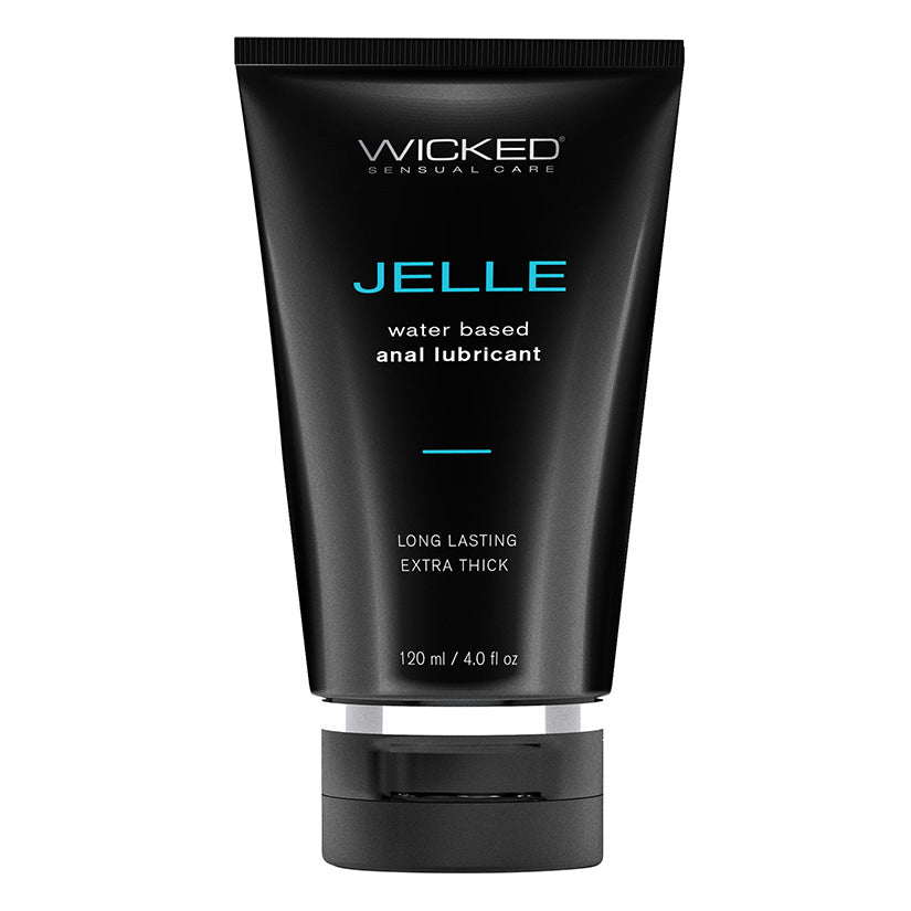 Wicked Jelle Waterbased Anal Lubricant 4Oz