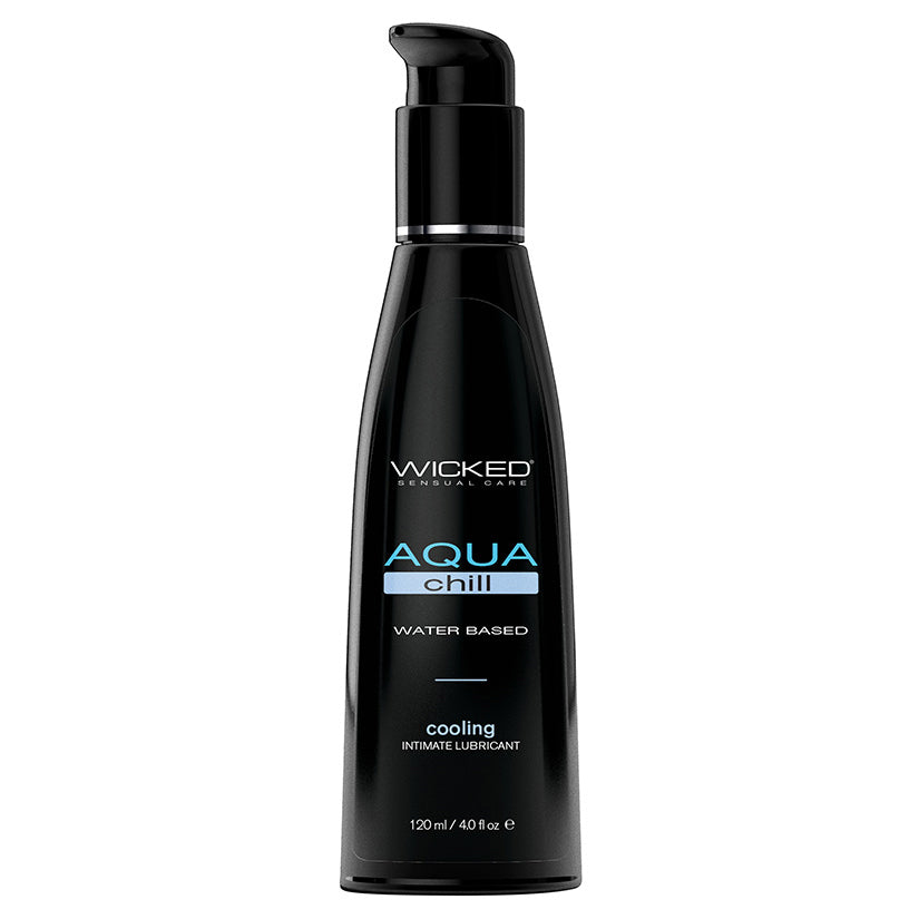Wicked Aqua Chill Waterbased Cooling Sensation 4Oz