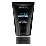 Wicked Jelle Chill Cooling Waterbased Anal Lubricant 4Oz