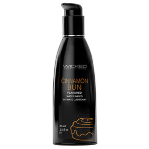 Wicked Aqua Flavored Lube-Cinnamon Bun 2Oz