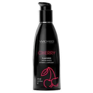 Wicked Aqua Flavored Lube-Cherry 2Oz